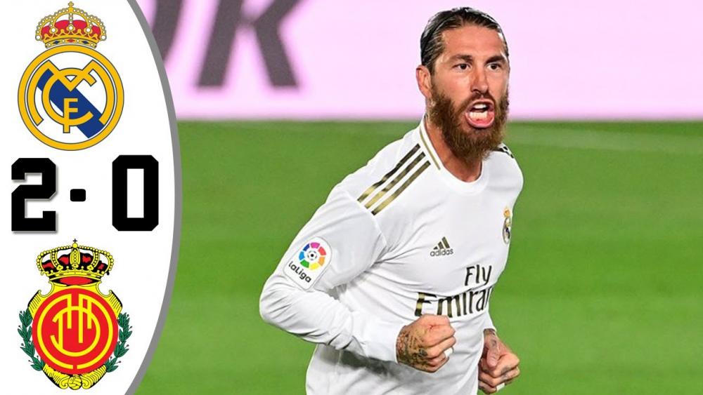 Real Madrid បានឡើងឈរកំពូលតារាងវិញ ក្រោយ Ramos ទាត់ហ្វ្រីឃីកបានយ៉ាងល្អ
