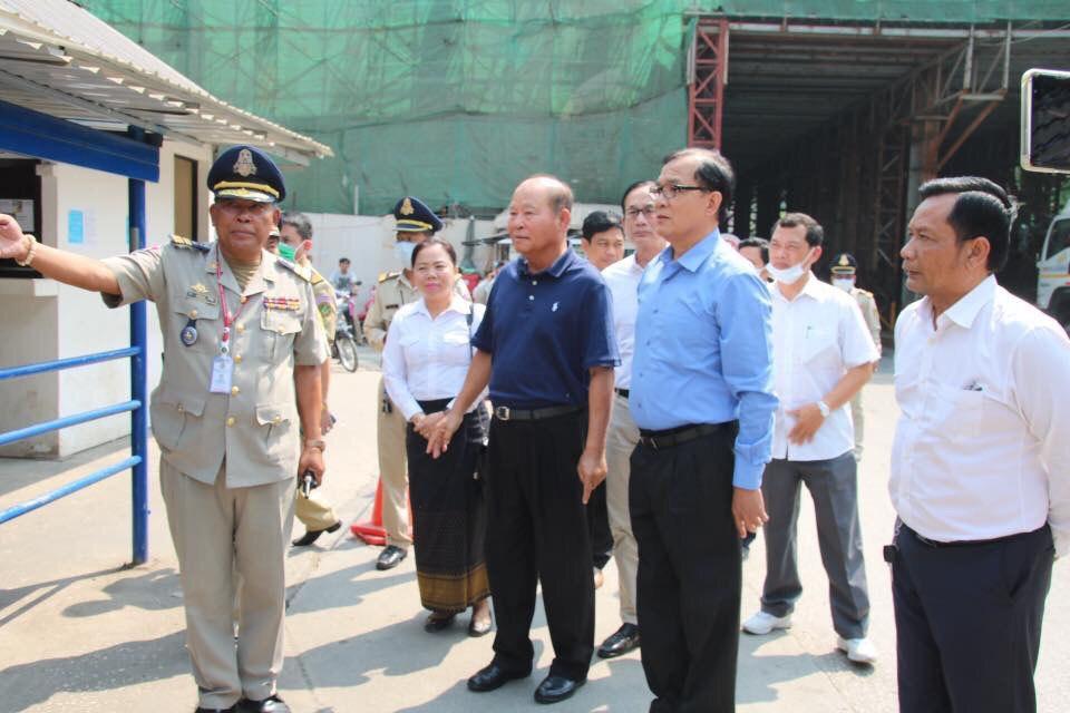 រដ្ឋមន្ត្រីក្រសួងសុខាភិបាលអញ្ជើញទៅត្រួតពិនិត្យការងារ ចត្តាឡីស័ក នៅច្រកទ្វារព្រំដែនអន្តរជាតិប៉ោយប៉ែត