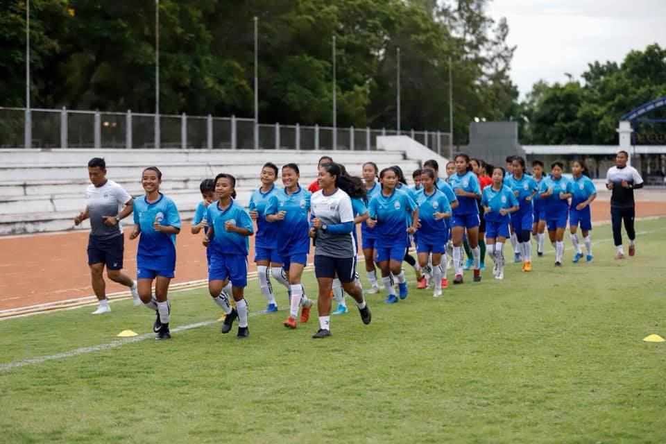 ក្រុមជម្រើសជាតិនារីកម្ពុជា កំពុងបង្កើនការហ្វឹកហាត់នៅប្រទេសថៃ ខណៈការប្រកួត AFF Women’s Championship 2019 នឹងចាប់ផ្តើមស្អែកនេះ