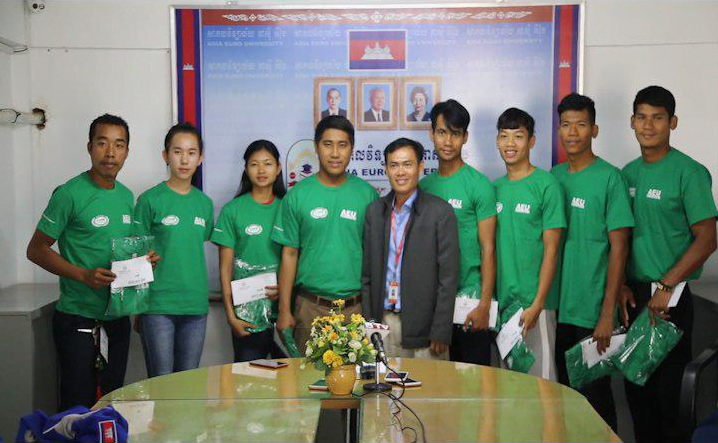 អត្តពលិកសមាគមកីឡាសកលវិទ្យាល័យអាស៊ីអឺរ៉ុប៨នាក់ លើ៣ប្រភេទកីឡានឹងទៅចូលរួមប្រកួតកីឡានិស្សិតក្របខណ្ឌអាស៊ានលើកទី១៩