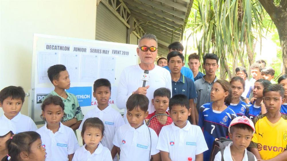 ព្រឹត្តិការណ៍វាយកូនបាល់ Decathlon Tournament 2019 ទាក់ទាញបានកីឡាករ កីឡាការិនីថ្នាលជិត៦០នាក់