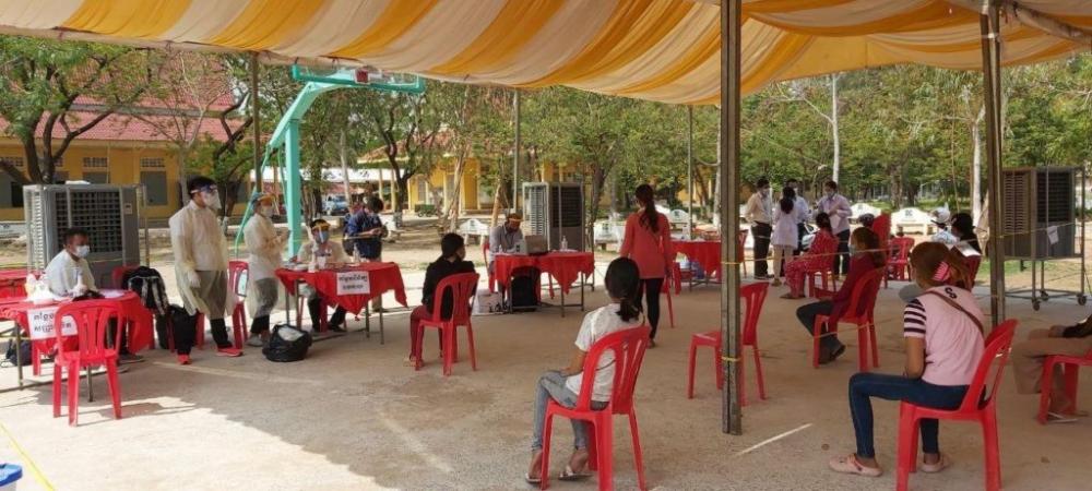 កម្មករ៤០៥នាក់ពិនិត្យសុខភាពនៅថ្ងៃទី២