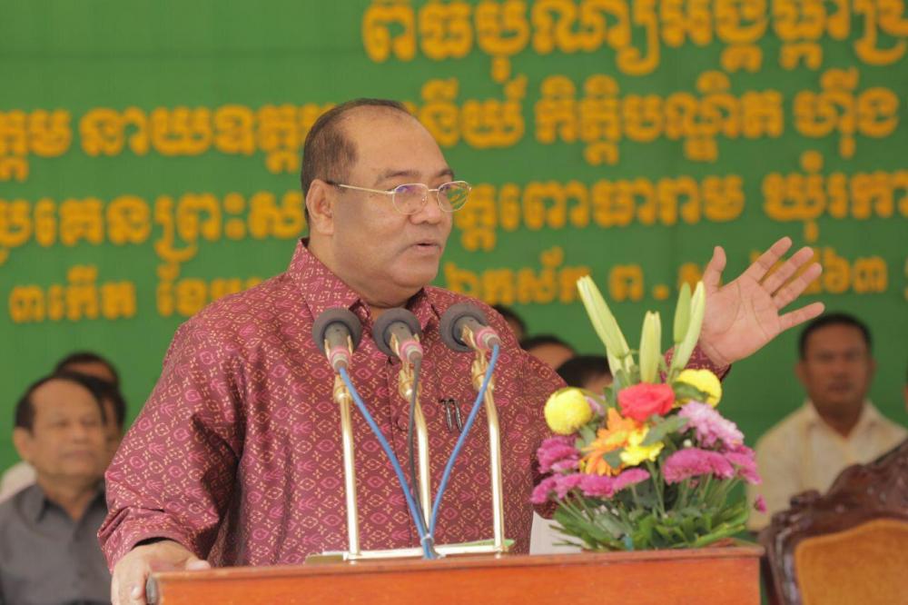 ឯកឧត្តម នាយត្តម សេនីយ៍កិត្តបណ្ឌិត ហ៊ីងប៊ុនហៀងលើកឡើងថាមានសម្តេច ហ៊ុន សែន គឺមានសន្តិភាព មានសម្តេចហ៊ុនសែនគឺមានការអភិវឌ្ឍន៍