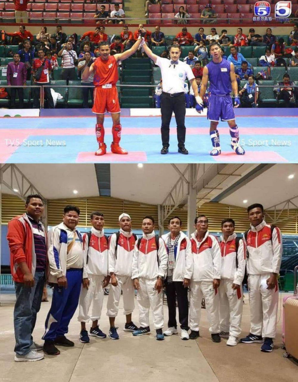 អបអរសាទរអត្តពលិកកីឡា Kickboxing កម្ពុជា