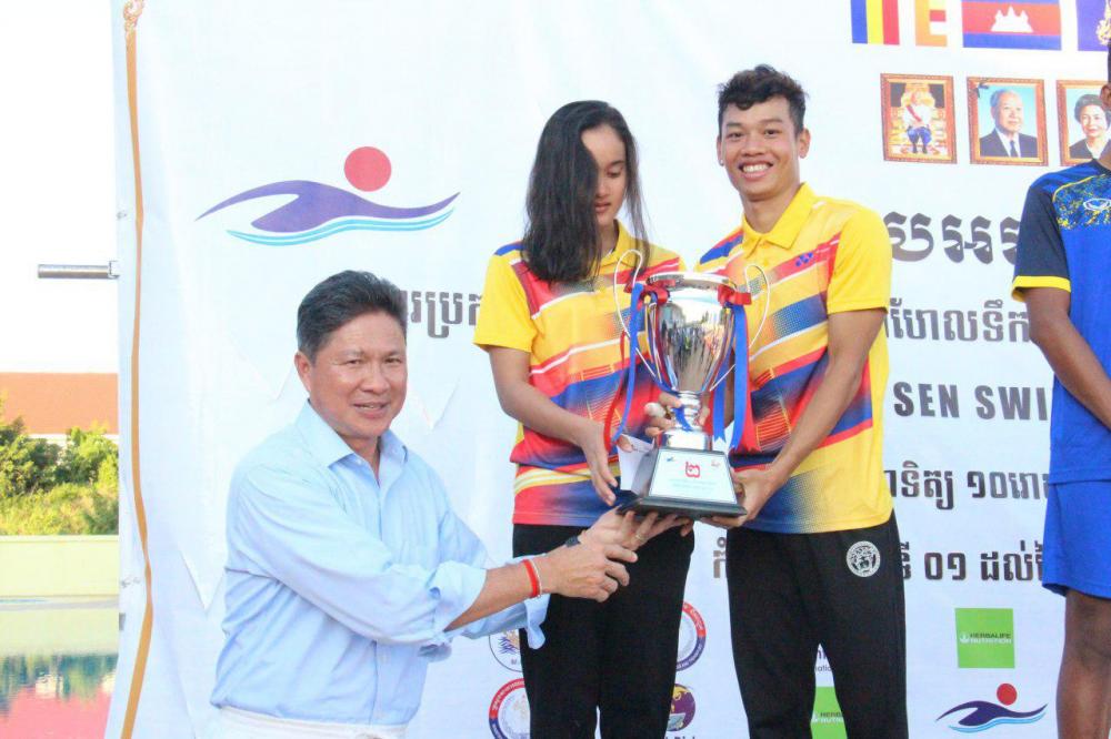 ពានរង្វាន់កីឡាហែលទឹកតេជោសែន ឆ្នាំក្រោយនឹងបង្កើនវិញ្ញាសារបាល់ទឹកមួយទៀត