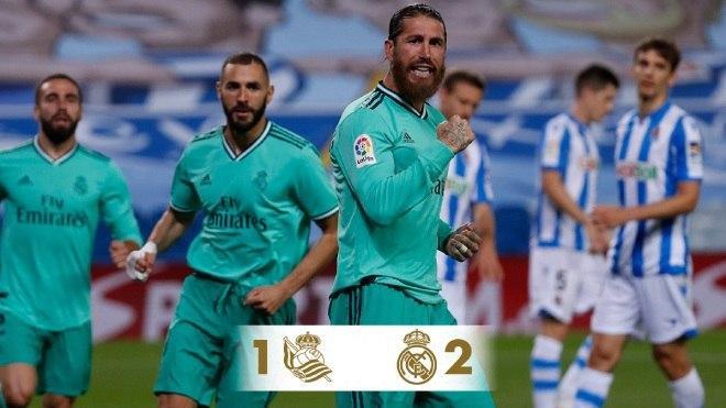 ក្លិបស្តេចសរ Real Madrid ឡើងឈរកំពូលតារាង La Liga