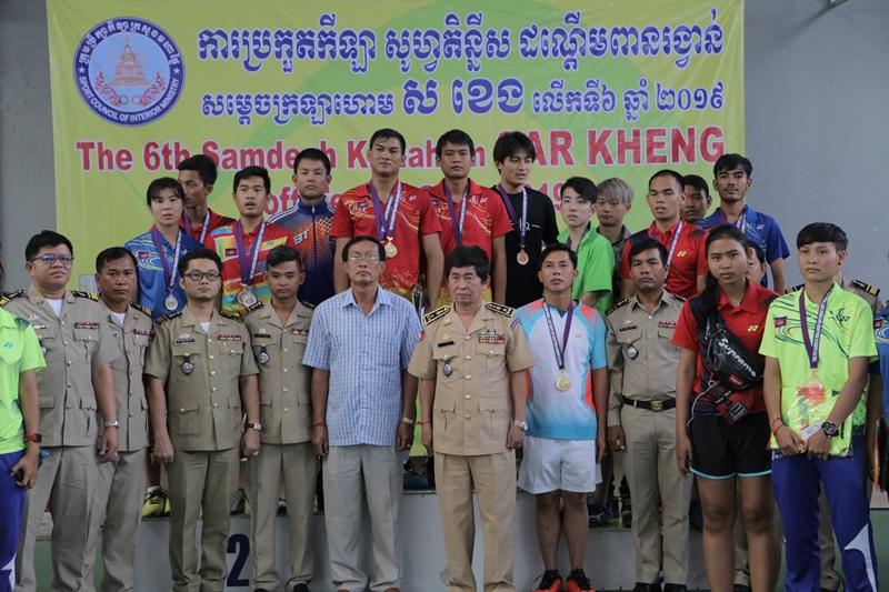 មហាផ្ទៃក្រសោបបានមេដាយមាសច្រើនជាងគេ ក្នុងពានរង្វាន់សូហ្វតិន្នីសសម្តេចក្រឡាហោម ស ខេង