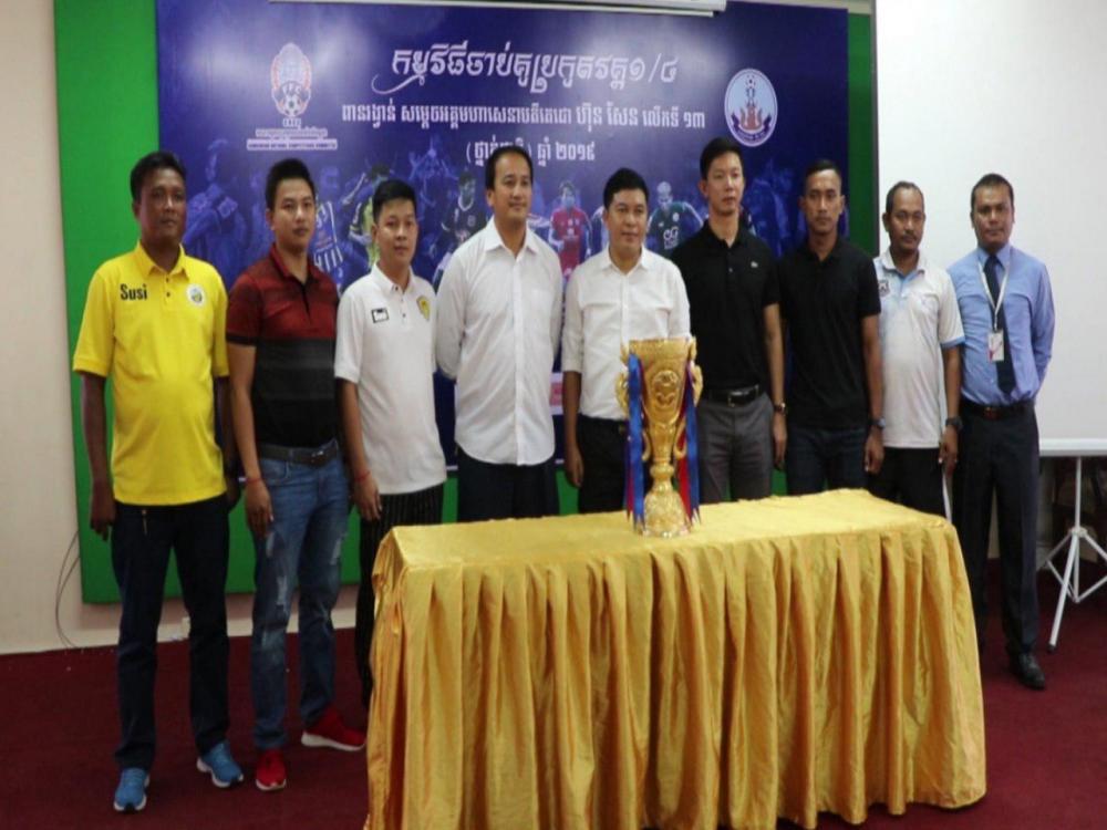 CNCC ចាប់ឆ្នោតវគ្គ៨ក្រុមចុងក្រោយ ពានរង្វាន់សម្តេចតេជោ ហ៊ុន សែន រដូវកាល២០១៩
