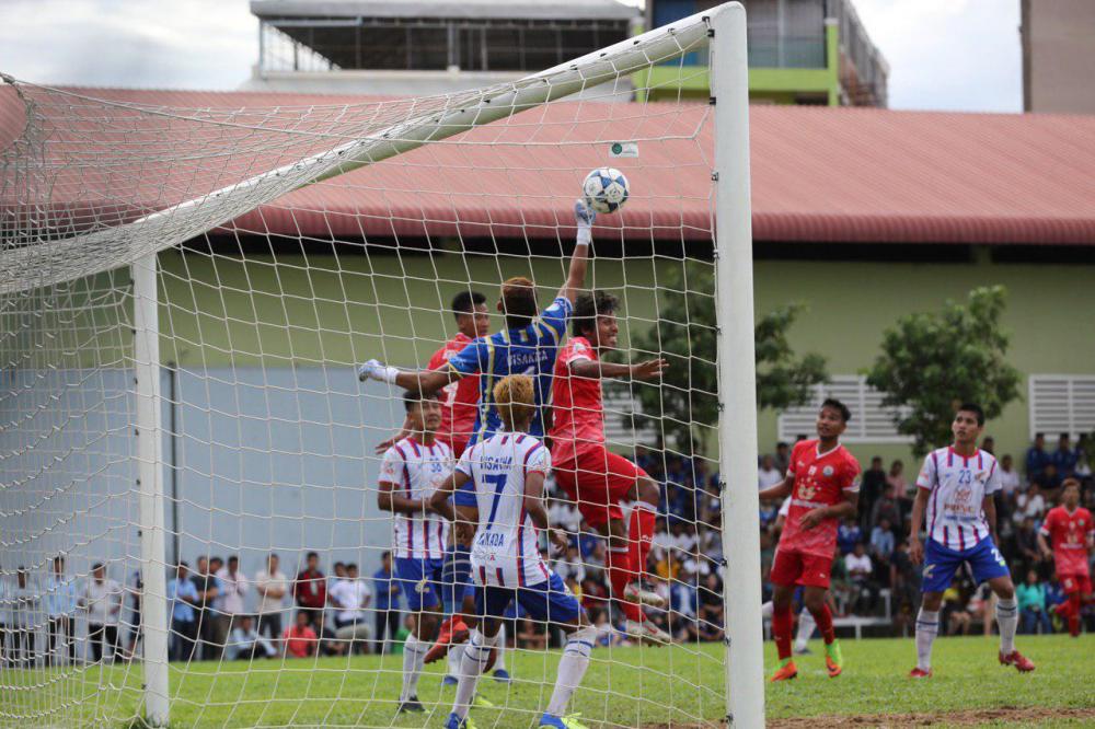 ក្លិប វិសាខា យកឈ្នះ ក្រុមនគរបាលជាតិ ៦-០ ពាន Hun Sen Cup វគ្គ ១/៨ ជើងទី១