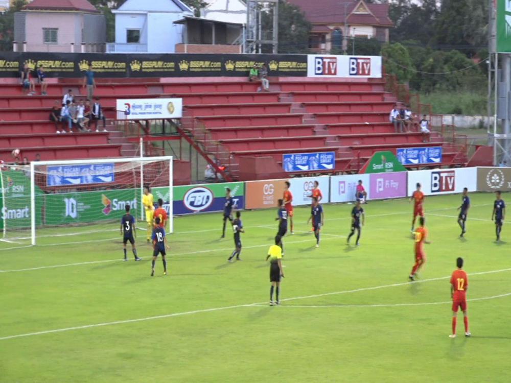 ក្រុមជម្រើសជាតិយុវជន U15 កម្ពុជា បរាជ័យ ក្នុងជំនួបមិត្តភាពកម្តៅសាច់ដុំ ត្រៀម AFF U16 Championship នៅថៃ