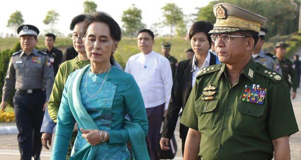 អាម៉េរិកសម្រេចដាក់ទណ្ឌកម្មលើមន្ត្រីយោធាកំពូលៗរបស់ប្រទេសមីយ៉ាន់ម៉ា