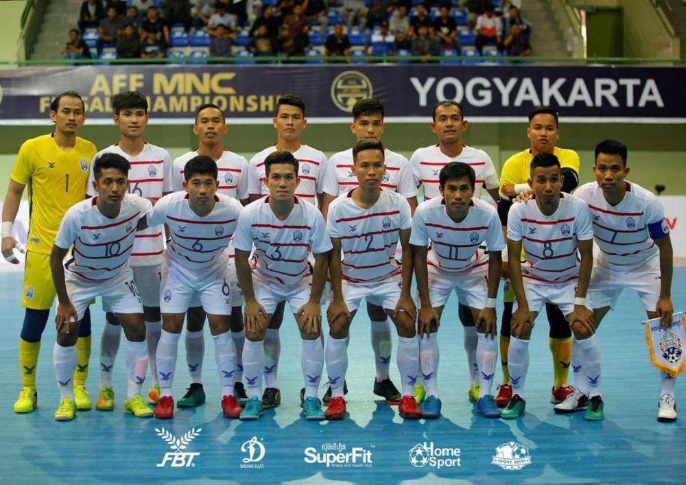 កម្ពុជា បង្ហាញកីឡាករត្រៀមប្រកួត AFF Futsal នៅវៀតណាមចុងខែនេះ