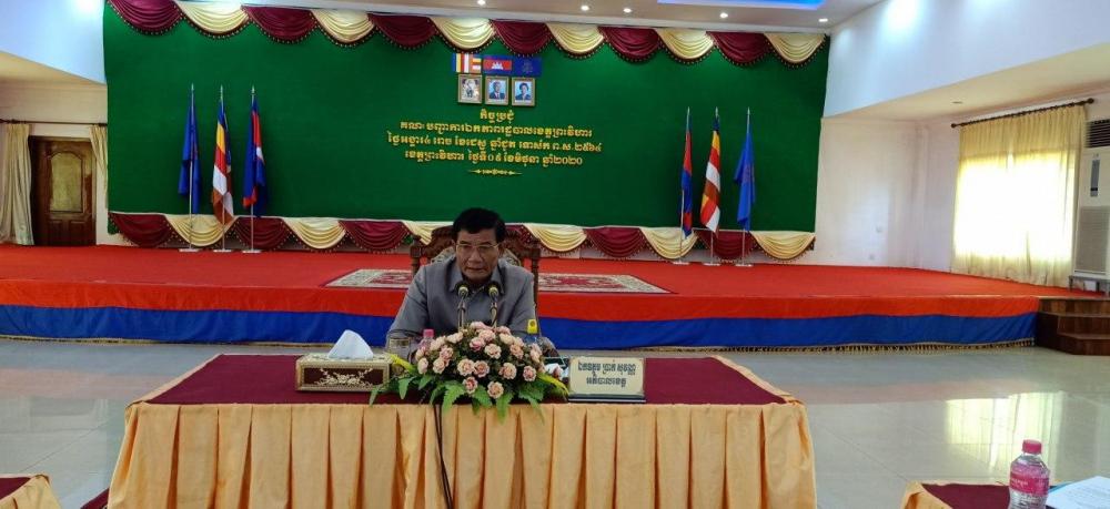 អភិបាលខេត្តព្រះវិហារ ក្រើនរំលឹកដល់កងកម្លាំងទាំងបី រួមនឹងអាជ្ញាធរមូលដ្ឋាន ត្រូវបន្តខិតខំពង្រឹងកិច្ចសហប្រតិបត្តិការ ជាមួយអាជ្ញាធរមានសត្ថកិច្ចខេត្តជាប់ព្រំដែនកម្ពុជា ត្រូវរួមគ្នាទប់ស្កាត់ និងបង្ក្រាបបទល្មើសឆ្លងដែនខុសច្បាប់ ឲ្យមានប្រសិទ្ធភាព