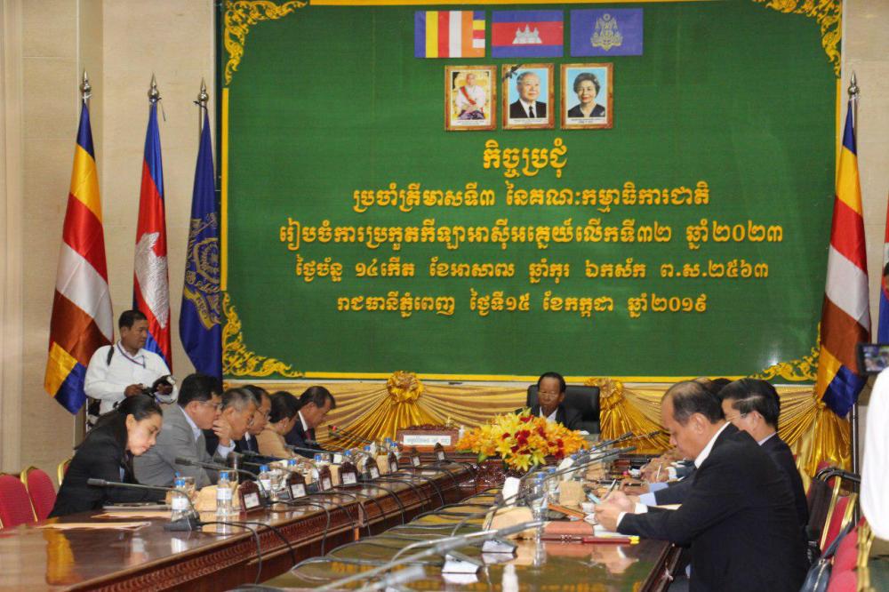 ប្រធាន CAMSOC បានផ្តល់អនុសាសន៍ក្នុងការអភិវឌ្ឍកីឡា ជំនាញនានាឲ្យបានលឿនចាប់ពីពេលនេះតទៅ