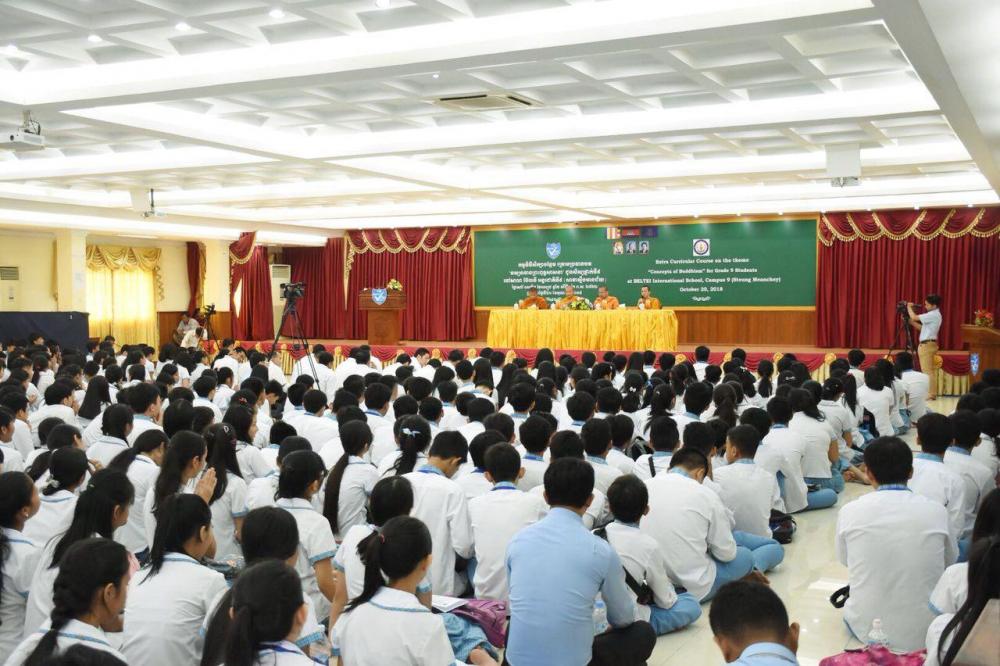 សិស្សប៊ែលធីប្រមាណ ២.៧៧៩នាក់ ទទួលចំណេះដឹងផ្នែក“ទស្សនទានព្រះពុទ្ធសាសនា” ទៅតាមការៀបចំរបស់អគ្គនាយកប៊ែលធីគ្រុប