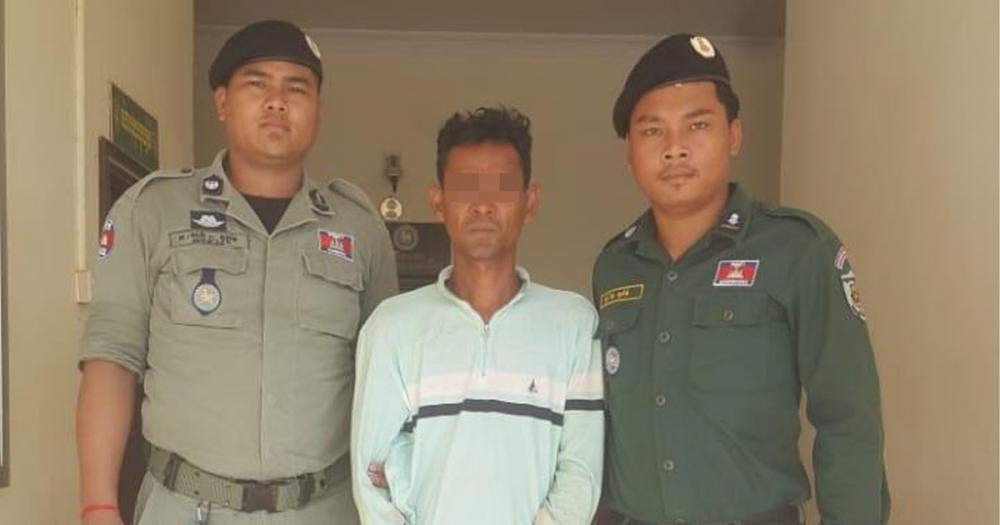 ជនសង្ស័យម្នាក់ ជាប់ពីបទរំលោភលើទំនុកចិត្ត (យកម៉ូតូទៅបញ្ចាំ) ត្រូវនគរបាលខណ្ឌសែនសុខចាប់ខ្លួន