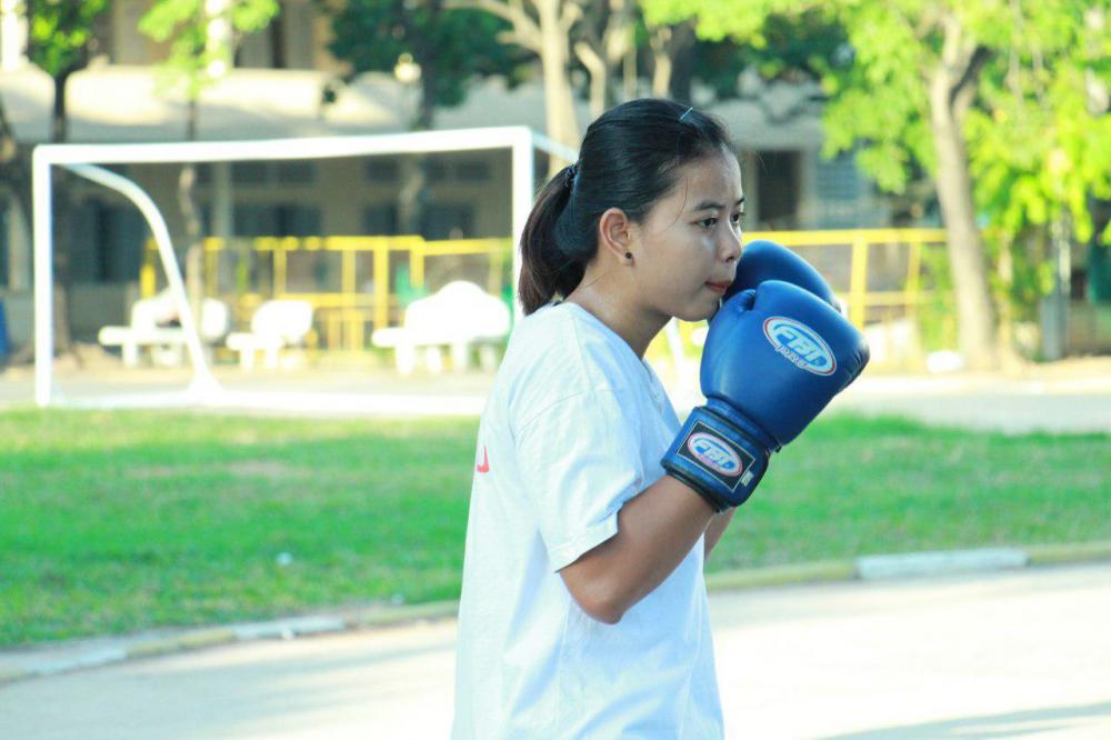 កីឡាការិនី ហេង បរមី សន្យាថានឹងខិតខំឲ្យអស់ពីសមត្ថភាពតំណាងឲ្យកម្ពុជា ក្នុងការដណ្តើមមេដាយពីព្រឹត្តិការណ៍កីឡាស៊ីហ្គេម នៅហ្វីលីពីន