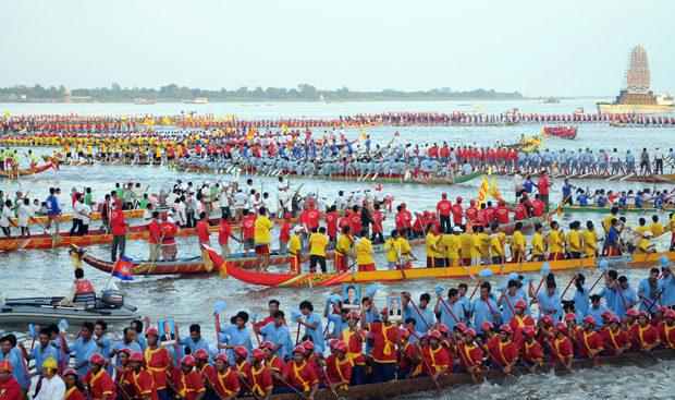សម្រាប់ថ្ងៃប្រកួតផ្តាច់ព្រ័ត្រ នៃព្រះរាជពិធីបុណ្យអុំទូក មានទូក១៤៨គូ ប្រកួត