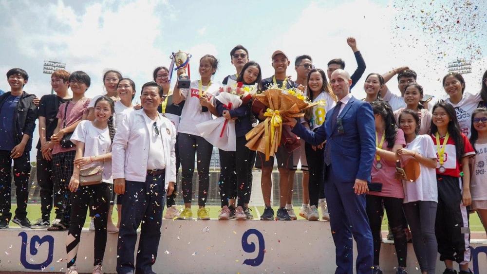 ឯកឧត្តម អ៊ុក សិទ្ធិជាតិ ៖ សកម្មភាពកីឡា របស់វិទ្យាស្ថាន Cam Ed ជាការរួមចំណែក ជួយបំផុស និងបានចូលរួមផ្សព្វផ្សាយវិស័យកីឡានៅកម្ពុជា