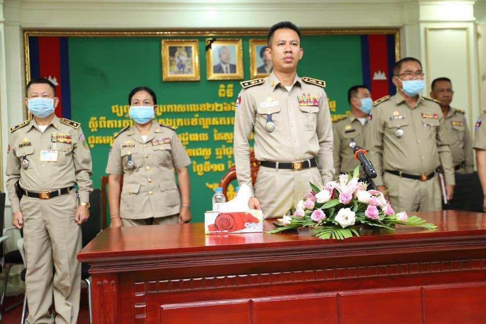 ស្នងការនគរបាលខេត្តកណ្តាលប្រកាសតាំងស៊ប់ក្នុងក្របខណ្ឌមន្ត្រីនគរបាល និងបំពាក់ឋានន្តរសក្តិជូនមន្ត្រីនគរបាលជាតិចំនួន១៣៦រូប