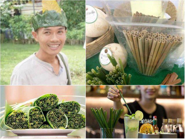 វៀតណាមងាកទៅផលិតបំពង់បឺតធ្វើពីស្មៅតាមដងទន្លេមេគង្គ ជំនួសសម្ភារប្លាស្ទិក ដើម្បីការពារដល់បរិស្ថាន