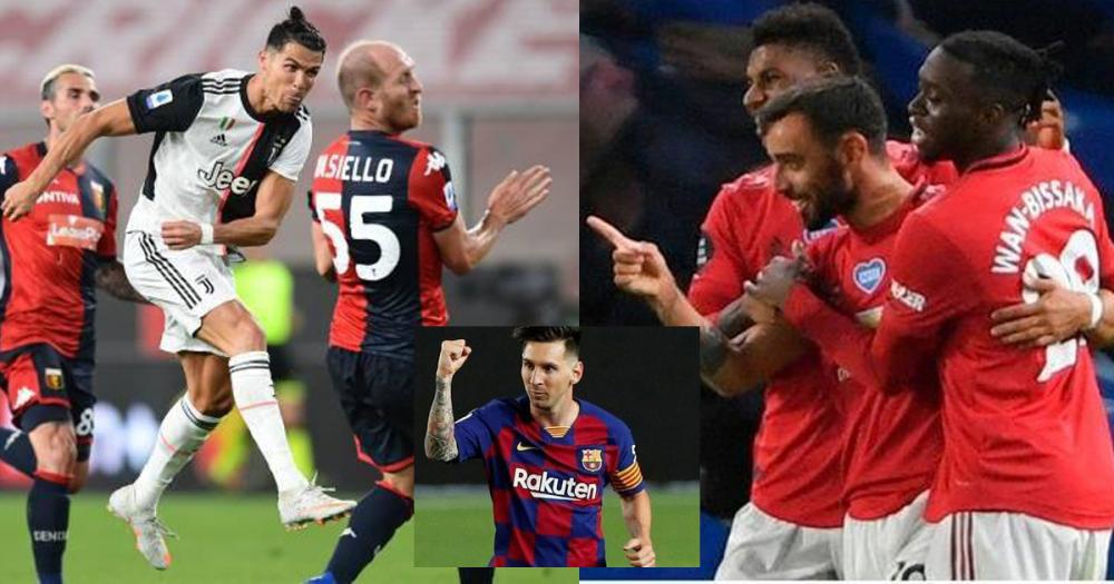 Man Utd និង Juventus បាន៣ពិន្ទុដូចគ្នា ខណៈ Barcelona បានត្រឹម១ពិន្ទុ តែ Messi សម្រេចគ្រាប់បាល់ទី៧០០