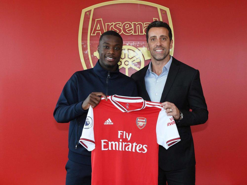 Arsenal បានប្រកាសជាផ្លូវការក្នុងការទិញបាន Pepe ពីក្រុម Lille