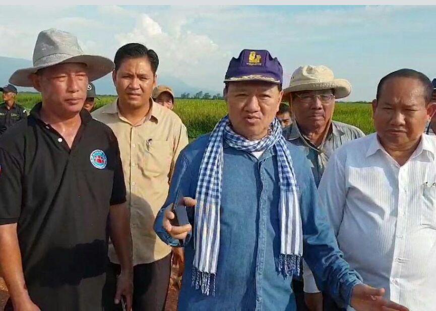 ខេត្តព្រះសីហនុ ដាក់ម៉ាស៊ីនបូមទឹក២២គ្រឿងដើម្បីជួយបូមទឹកដាក់ស្រូវប្រជាជន នៅស្រុកព្រៃនប់ដែលជួបបញ្ហាខ្វះខាតទឹកស្របពេលដែលស្រូវកំពុងចេញផ្លែ