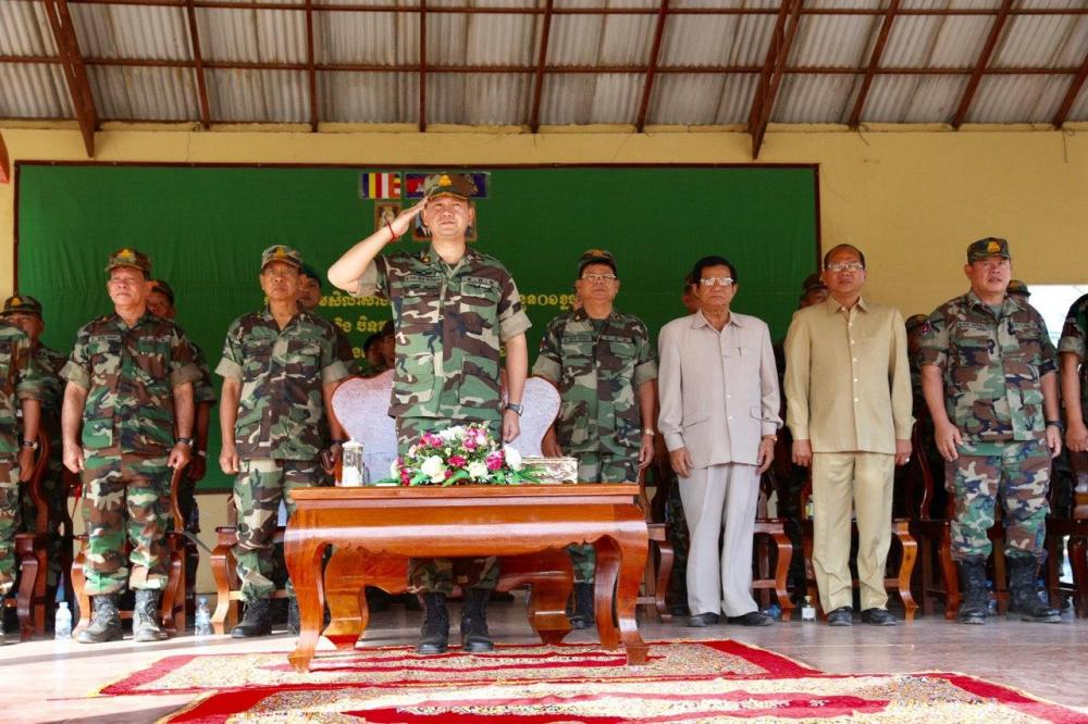 ពិធីបញ្ចុះបឋមសិលាសាងសង់អគារទីបញ្ជាការ និងបិទវគ្គហ្វឹកហ្វឺន ប្រចាំឆ្នាំ២០១៩ របស់កងពលរបសកងពលតូចអន្តរាគមន៏លេខ១៤