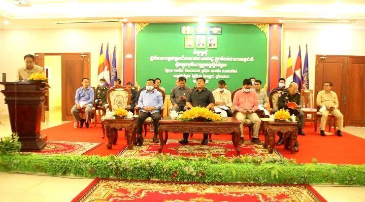 រដ្ឋមន្រ្តីក្រសួងបរិស្ថាន ដឹកនាំប្រជុំស្តីពីការងារគ្រប់គ្រងដីសាធារណ:របស់រដ្ឋ ក្នុងតំបន់ការពារធម្មជាតិ ក្នុងភូមិសាស្ត្រខេត្តស្ទឹងត្រែង