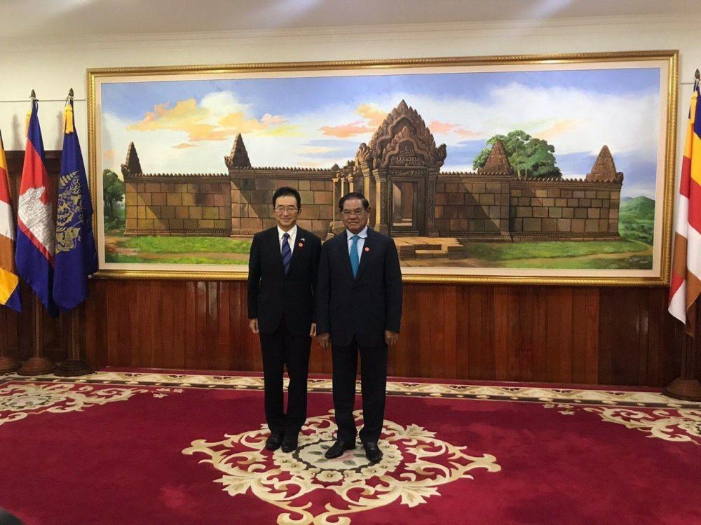 សម្តេចក្រឡាហោម ស ខេង បានថ្លែងអំណរគុណចំពោះ រដ្ឋាភិបាល និងប្រជាជនជប៉ុន ដែលបានជួយប្រទេសកម្ពុជាលើគ្រប់វិស័យ ពិសេសនាពេលថ្មីៗនេះរដ្ឋាភិបាលជប៉ុនបានជួយផ្តល់នូវសម្ភារៈជាច្រើនសម្រាប់ទប់ស្កាត់ និងព្យាបាលមេរោគកូវិដ១៩
