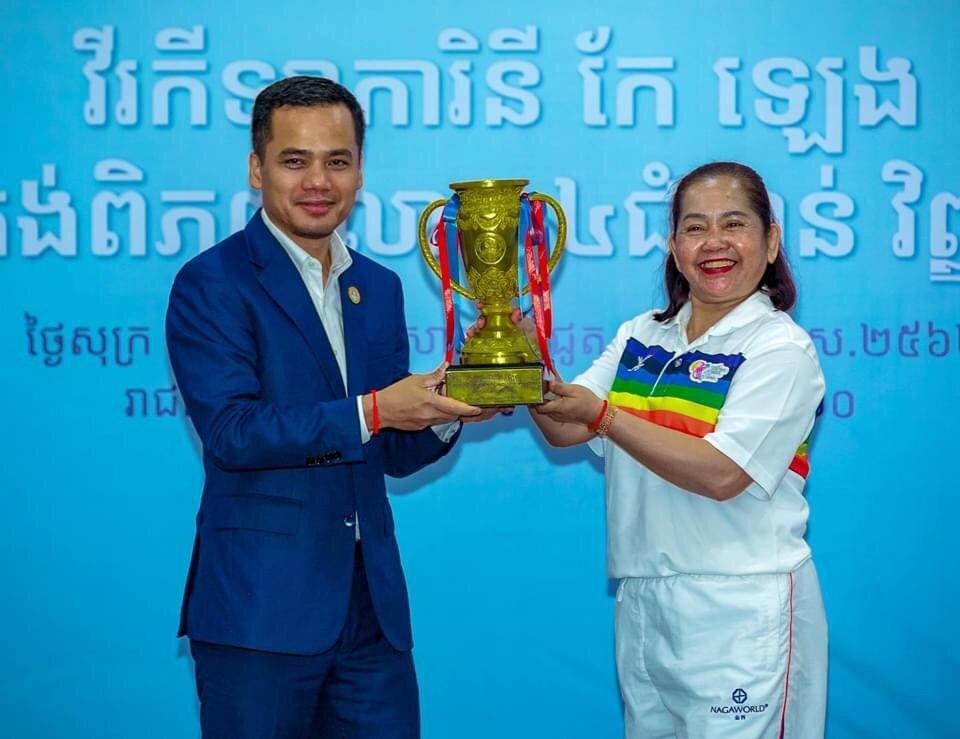 វីរកីឡាការិនី កែ ឡេង ប្តេជ្ញា ក្រោយបញ្ចប់អាជីពកីឡាការិនី នឹងខំប្រឹងបណ្ដុះបណ្ដាលប្អូនៗជំនាន់ក្រោយដើម្បីឲ្យពួកគេមានសមត្ថភាពចេញទៅប្រកួតលើឆាកអន្ដរជាតិ