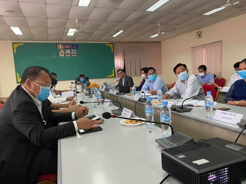អាជ្ញាធរជាតិប្រយុទ្ធនឹងជំងឺអេដស៍ បានបើកកិច្ចប្រជុំបូកសរុបការងារ ប្រចាំខែមិថុនា ឆ្នាំ២០២០