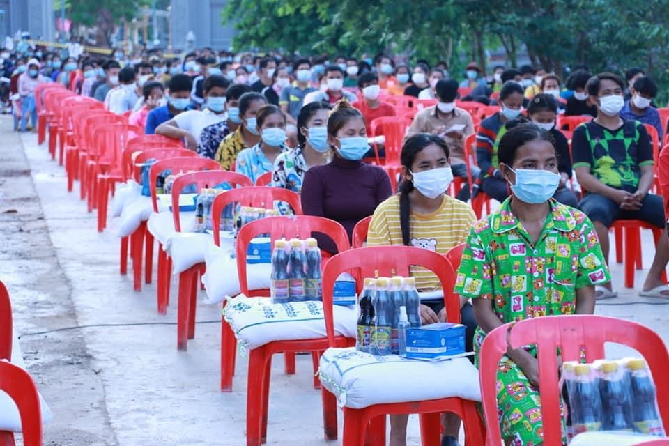 កម្មករ កម្មការិនី ចំនួន២៦៨នាក់ នៅស្រុកអង្គស្នួល ខេត្តកណ្តាល បានជាសះស្បើយពីជំងឺកូវីដ-១៩