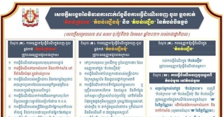 អ្នកធ្លាប់មានទំនាក់ទំនងជាមួយបុគ្គលិក ជាពិសេស គ្រូពេទ្យ ដែលធ្វើការនៅមន្ទីរសម្រាកព្យាបាល និងសម្ភព សុភវិជ័យត្រូវតាមដានសុខភាព និងធ្វើចត្ដាឡីស័ក