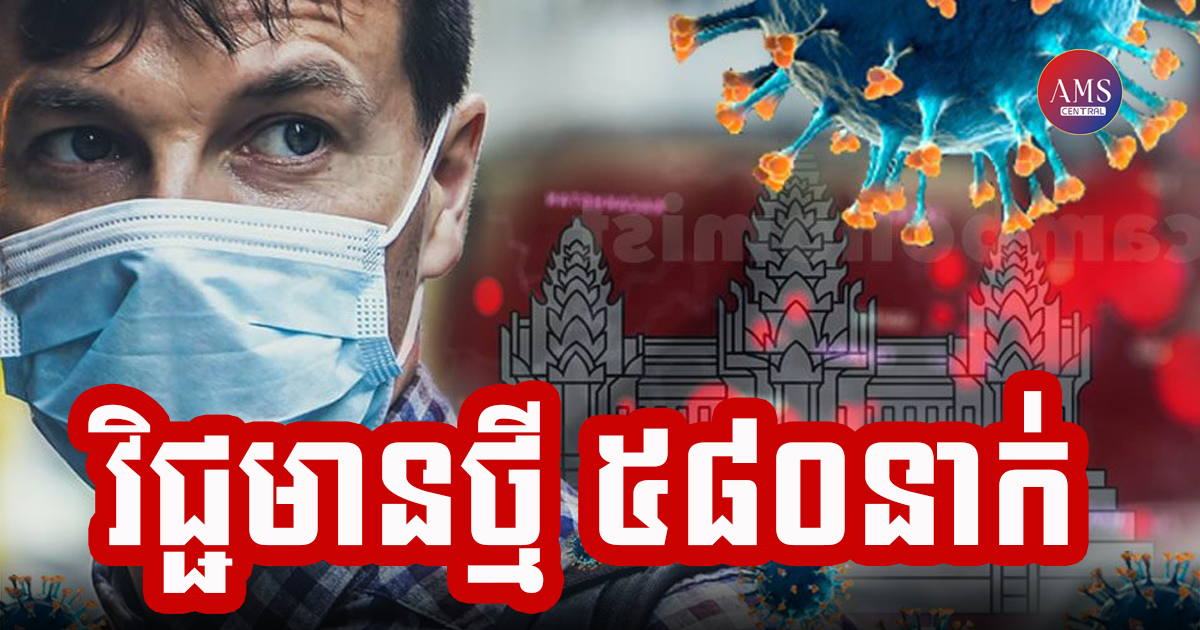 កម្ពុជាបន្តរកឃើញបន្ថែមទៀត ករណីវិជ្ជមានអ្នកកើតជំងឺកូវីដ-១៩ ចំនួន ៣៥០នាក់ និងស្លាប់ចំនួន ៣នាក់