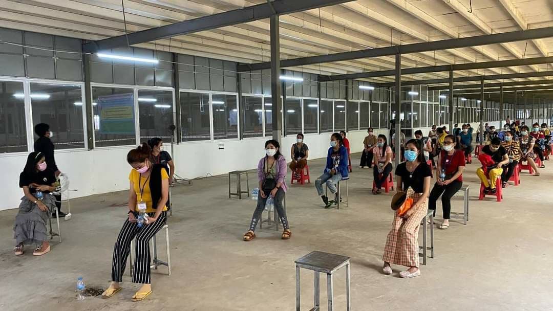ក្រសួងការងារប្រាប់កម្មករនិយោជិត ដែលរស់នៅតំបន់ក្រហម ត្រូវប្រញាប់ចុះឈ្មោះ និងមិនត្រូវខ្លាចថាមិនបានចាក់វ៉ាក់សាំងបង្ការជំងឺកូវីដ-១៩