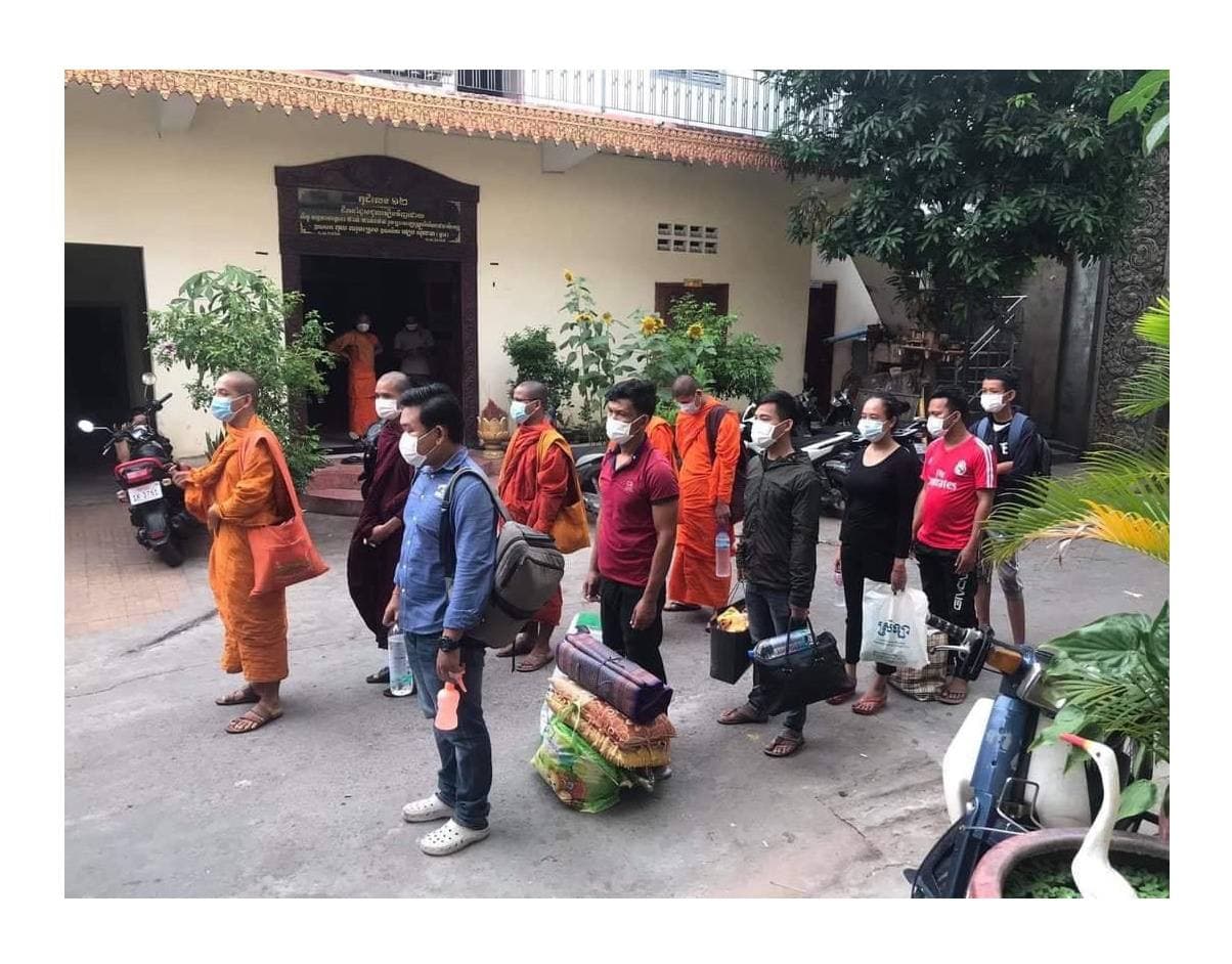 ព្រះសង្ឃ និងសិស្សនិស្សិត មួយចំនួន ដែលគង់/ស្នាក់នៅកុដិមួយនៃ វត្តសារាវ័នតេជោ ធ្វើតេស្តរកឃើញមានវិជ្ជមានកូវីដ១៩