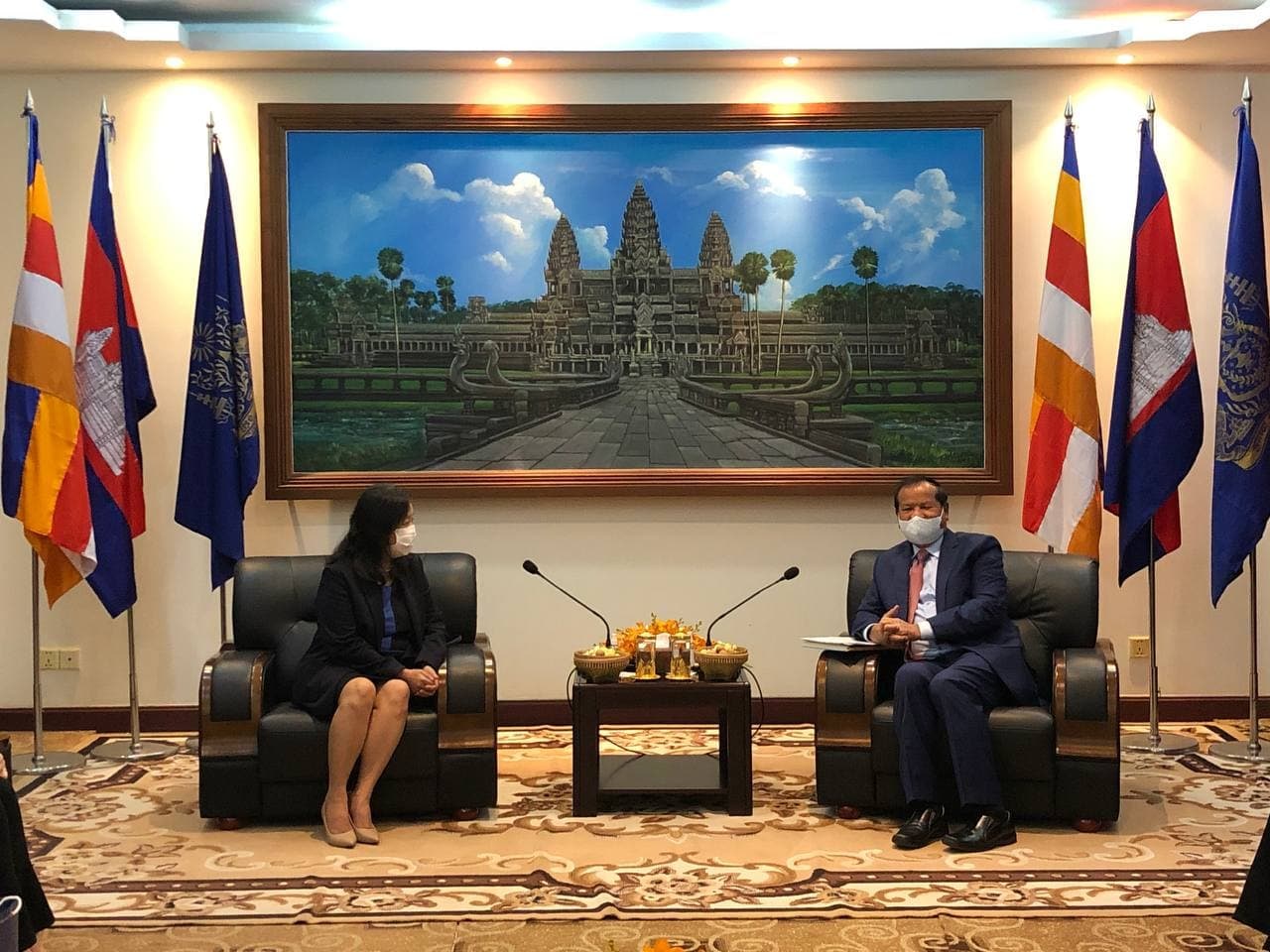 អគ្គរដ្ឋទូតហ្វីលីពីនថ្មី ថ្លែងអំណរគុណរាជរដ្ឋាភិបាលកម្ពុជា ដែលបានចាក់វ៉ាក់សាំងជូនពលរដ្ឋហ្វីលីពីនកំពុងបំរើការងារនៅកម្ពុជា