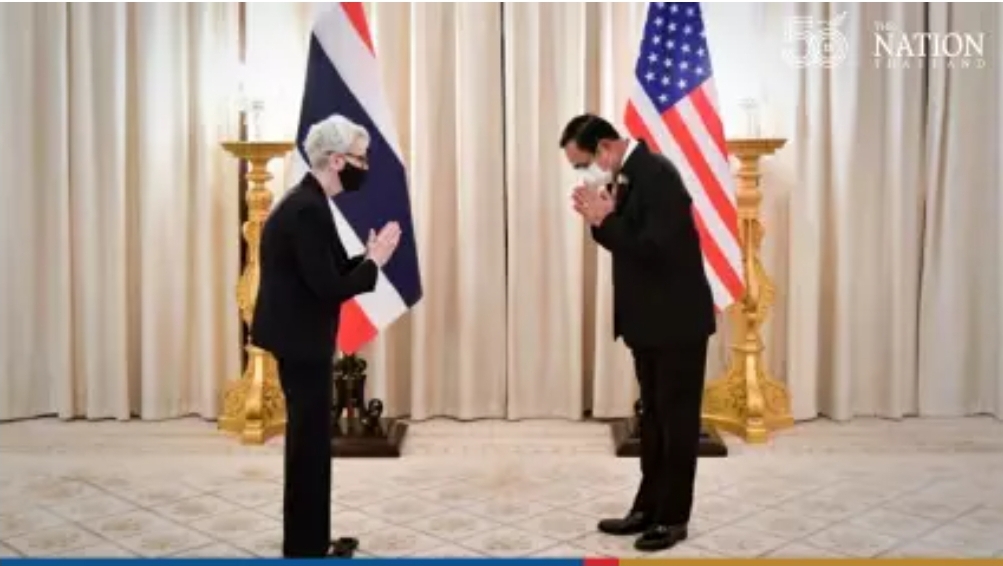 លោកស្រី Wendy Sherman ប្រាប់លោកប្រាយុទ្ធថា អាមេរិកនឹងជួយថៃ រឿងវ៉ាក់សាំង