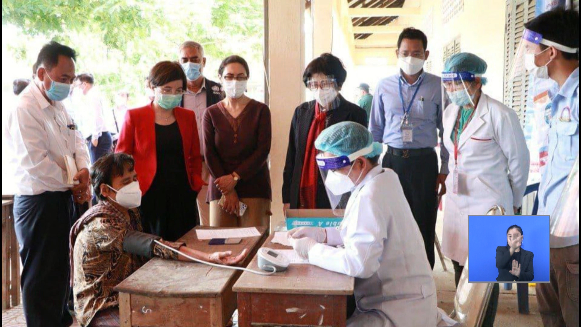 ក្រសួងសុខាភិបាល, អង្កការWHO និង UNICEF បន្ដចុះពិនិត្យការចាក់វ៉ាក់សាំងការពារជំងឺកូវីដ១៩