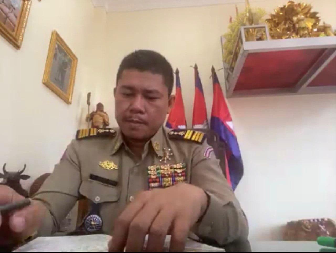 លោកវរសេនីយ៍ឯក ហួរ ម៉េងវ៉ាង អធិការនគរបាលខណ្ឌសែនសុខ បើកកិច្ចប្រជុំប្រចាំខែឧសភា និងលើកទិសដៅអនុវត្តន៍បន្តសម្រាប់ខែមិថុនា