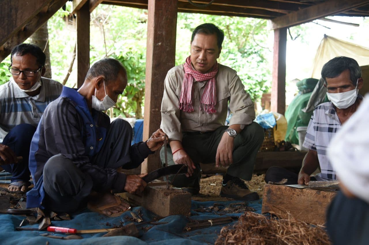 សិប្បកម្មកែច្នៃដើមទ្រាំងនៅដែនជម្រកសត្វព្រៃឆែប ជួយបង្កើនជីវភាពពលរដ្ឋមូលដ្ឋាន