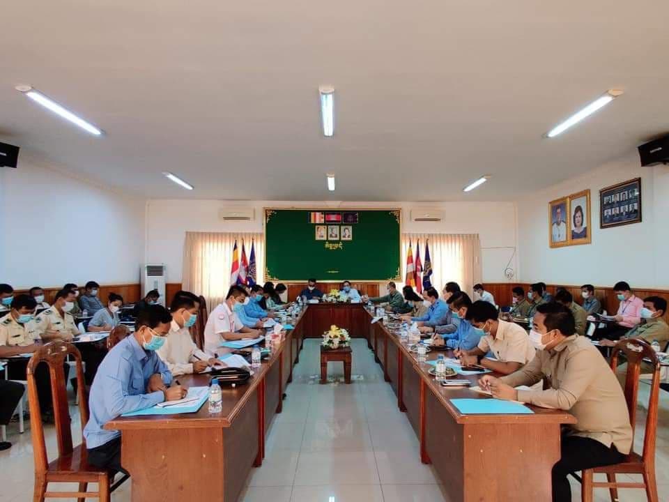 កិច្ចប្រជុំស្ដីពីការពិនិត្យវឌ្ឍនភាពនៃការសិក្សា ចងក្រងឯកសារទីតាំងដីដែលប្រជាពលរដ្ឋប្រើប្រាស់ និងអាស្រ័យផលជាក់ស្ដែងនៅតំបន់ការពារធម្មជាតិ របៀបជីវចម្រុះភូមិសាស្រ្ដ ខេត្តរតនគិរី