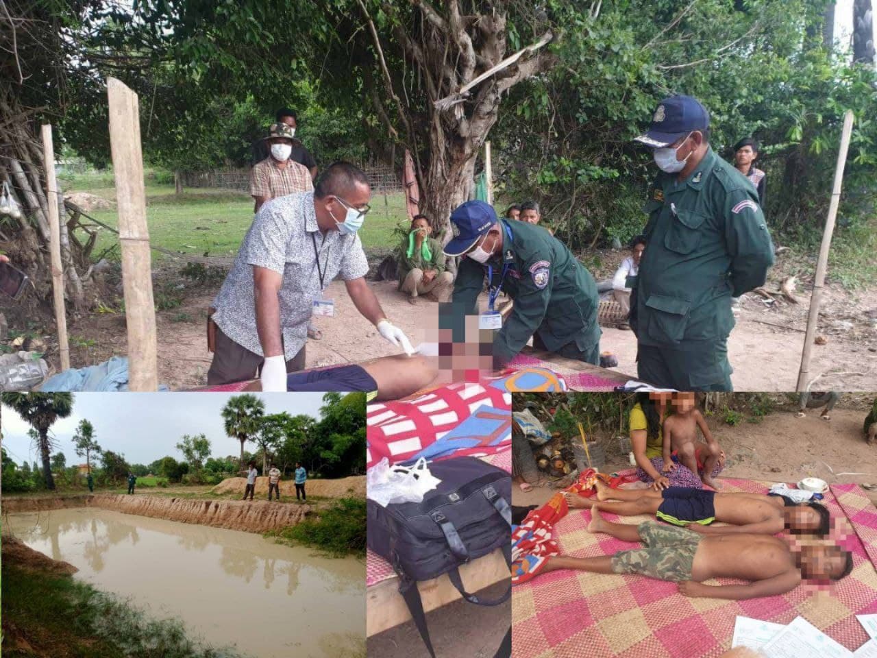 ក្មេងស្រី២នាក់ បងប្អូនបានលង់ទឹកស្លាប់នៅស្រុកពួក