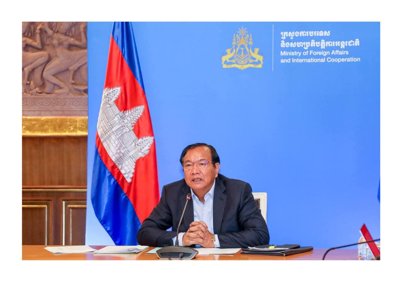 រដ្ឋមន្ត្រីការបរទេស ប្រាក់ សុខុន នឹងអញ្ជើញចូលរួមសន្និសីទជាន់ខ្ពស់អាស៊ី-ប៉ាស៊ីហ្វិកស្តីពីកិច្ចសហ-ប្រតិបត្តិការខ្សែក្រវាត់ និងផ្លូវ