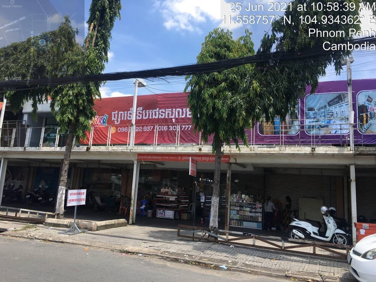 តូបលេខ MS27 នៃ ផ្សារទំនើប ផេនសុលមាត់ទន្លេ មានអ្នកឆ្លងកូវីដ១៩