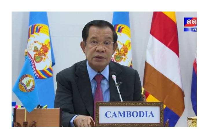 នៅចំពោះមុខមេដឹកនាំជាច្រើន សម្តេចតេជោ ហ៊ុន សែន ចែករំលែកទស្សនៈផ្ទាល់ខ្លួនអំពីវិធីដែលគណបក្សនយោបាយអាស៊ាន និងរុស្ស៊ី អាចជះឥទ្ធិពលទៅលើនិមាបនកម្មសន្តិសុខ និងកិច្ចសហប្រតិបត្តិការ នៅក្នុងតំបន់អាស៊ីប៉ាស៊ីហ្វិក