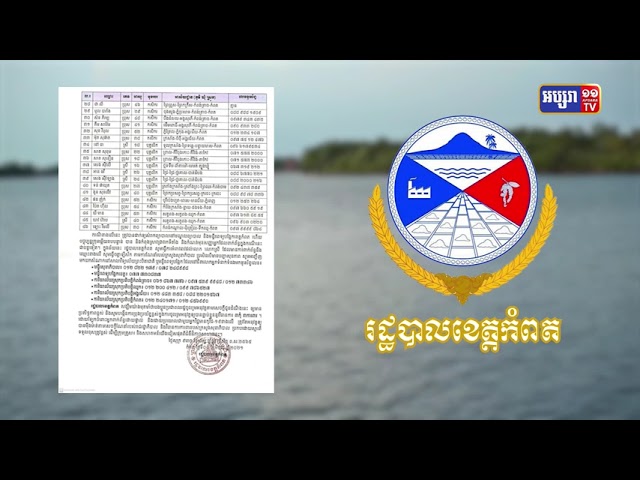 ខេត្តកំពត រកឃើញការឆ្លងកូវីដ១៩ថ្មី៤៦នាក់ (Video Inside)