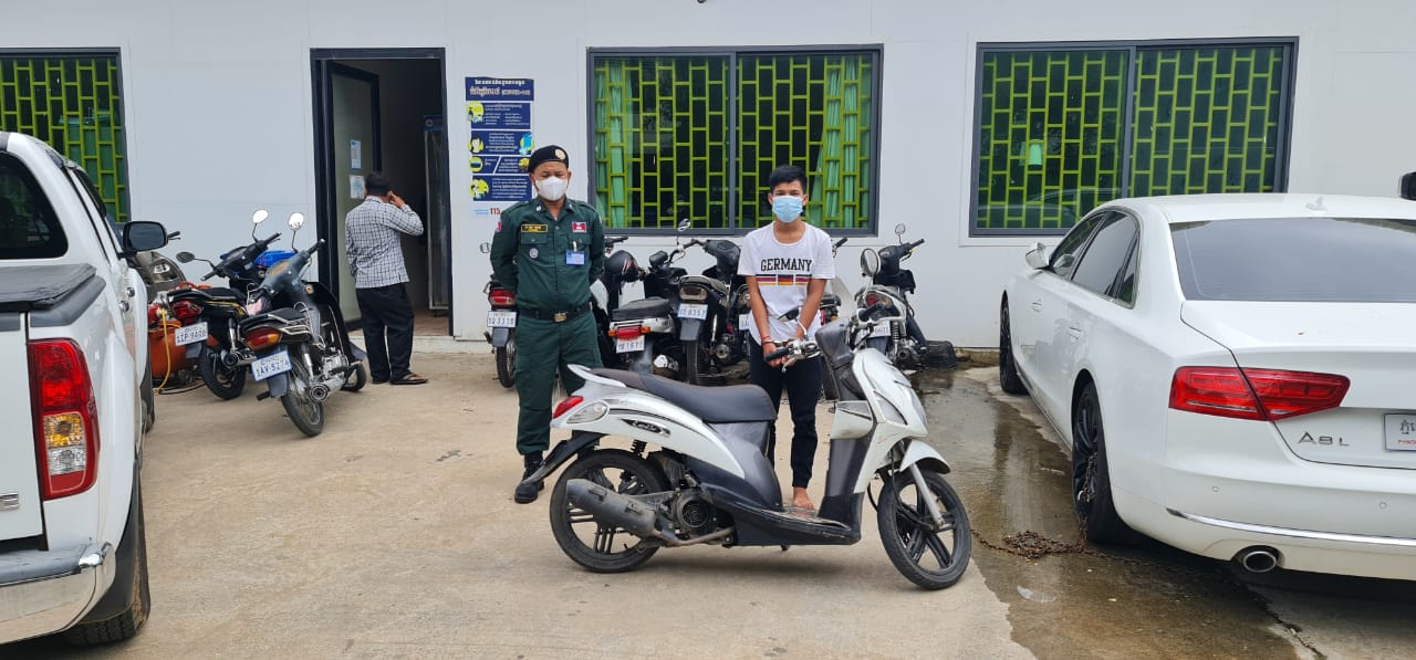 សមត្ថកិច្ចនគរបាលបញ្ជូនជនសង្ស័យករណីអំពើលួចមានស្ថានទម្ងន់ទោសម្នាក់ទៅសាលាដំបូងរាជធានីភ្នំពេញ